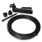 Sunnydaze front view of auto fill kit showing compact float unit and fittings for easy installation