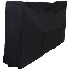 Sunnydaze front view cover on 6-foot rack showing clean protection