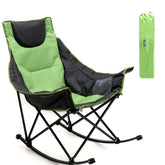 SUNNYFEEL front view of green oversized chair showing plush comfort and sturdy build