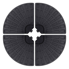Sunnyglade fan base front view showing stable cross placement and secure hold