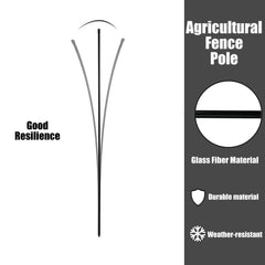 Sunnyglade post installed in a garden protecting plants with visible net benefit