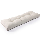 SUNROX front view of full 59x16x4 bench cushion showing plush comfort