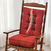 sunrox front view showing burgundy seat and back set and comfortable look