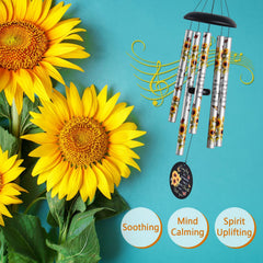 Suntimber close-up of aluminum tubes highlighting durable construction and pleasant tone
