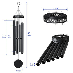 Suntimber wind catcher and striker close-up highlighting tuned assembly and clear tone