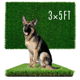 SUNTURF front view of 6x8FT turf pad showing coverage and lifelike grass