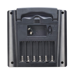 Sunway Solar front view with batteries showing quick portable charging benefit
