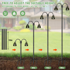 Surprizo five-prong base closeup providing superior ground anchoring