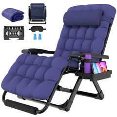 Suteck front view of XXL zero gravity chair showing sturdy build and comfort
