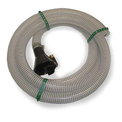 Suttner ST-36 front profile showing quick-coupler and 15ft hose, speeds pit cleaning