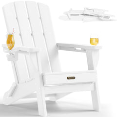 SUUNYN folding Adirondack front view showing classic silhouette and comfort
