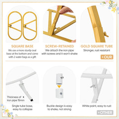SuuWoee double-rectangle base pictured demonstrating windproof secure support