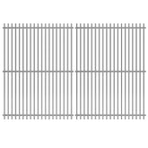 SUZLON front view stainless steel grates showing full coverage and fit benefit