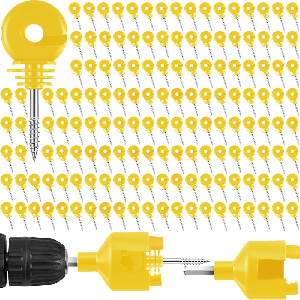 Sweetude front packaging showing 200 yellow insulators and one socket tool for quick install