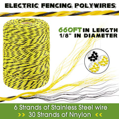 Sweetude bundle of black insulator rings demonstrating secure wire spacing benefit