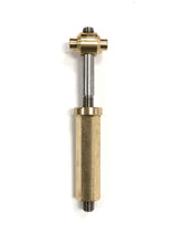 Swimables clamp assembly front view showing replacement knob and nut, quick fix benefit