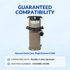 Swimara view of PU end cap and PP core connection delivering secure seating and durability