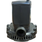 Swimline pump front view showing compact design and quick setup benefit