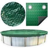 Swimline front packaging showing model and included winch for quick identification and convenience