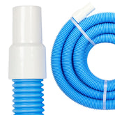 Swimline Hydrotools front view showing hose length and packaging benefits