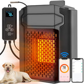 SwSun front view showing compact heater and vent for quick warmth