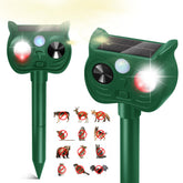 Sxaze front view showing motion sensor and speaker protecting yard
