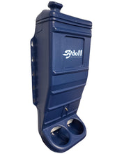 Sydell feeder front view showing durable trough and low-waste design