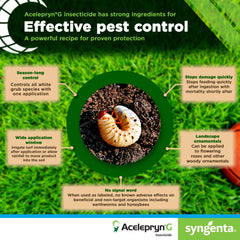 Syngenta Acelepryn G granule close-up texture illustrating uniform granules for even spread