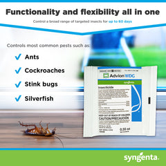 Syngenta Advion being mixed in a sprayer demonstrating consistent ready-to-use solution