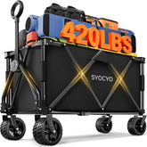 SYOCYO front view open showing large capacity and easy loading