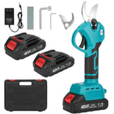 TAEYONK front view of cordless pruner showing compact design and balanced grip benefit