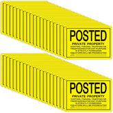 Tandefio front view sign showing bold text for easy identification
