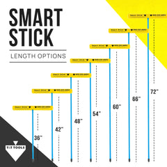 T & T Tools Smart Stick ergonomic yellow T-handle detail for comfortable secure grip