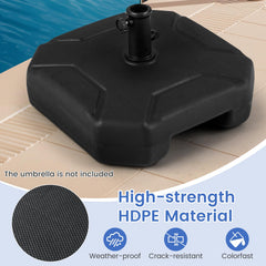 Tangkula top fill cap closeup for quick water or sand filling and easy use