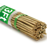 Taoskai bamboo stakes front pack showing 60-count and tidy bundle benefit