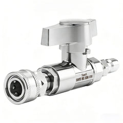 TasuoX front view of 3/8" valve showing compact durable design and instant control