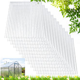 Tatuo front view of stacked panels showing quantity and clear roofing benefit