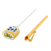 Taylor front view of thermometer showing compact waterproof design and fast readings