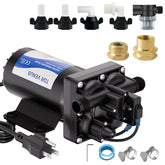 TDR Venus front view of pump showing compact booster and inlet outlet for easy installation