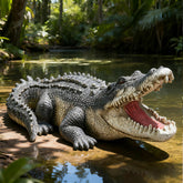 Teaeeno realistic alligator front view showing lifelike pose and curb appeal