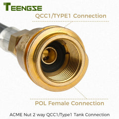 TEENGSE hose texture detail showing abrasion-resistant rubber for outdoor reliability