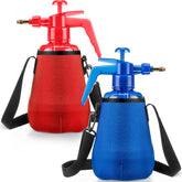Teenyyou front view of red and blue bottles showing color and capacity benefit
