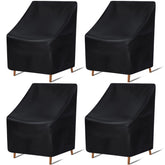 Tegeme front view of covered patio chair showing full protection and neat fit