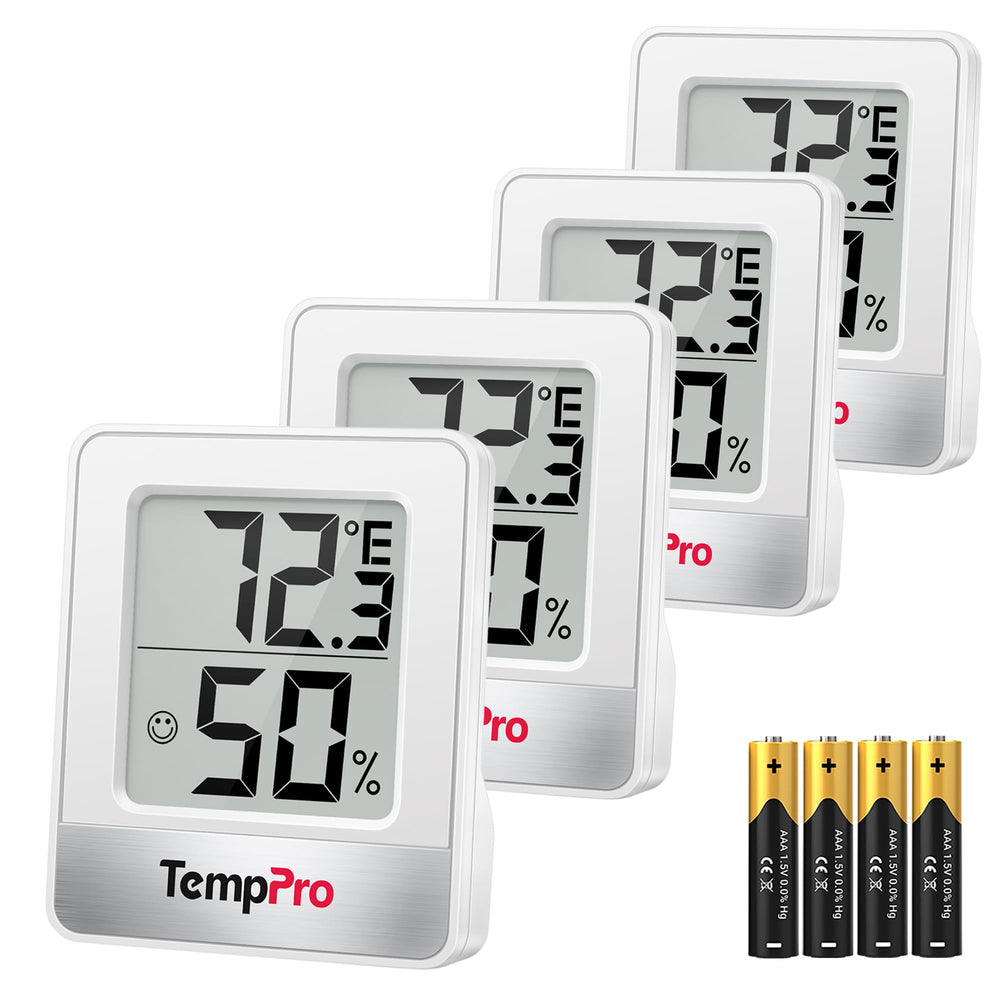 TempPro TP49 front display showing clear temperature and humidity for quick reading