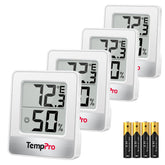 TempPro TP49 front display showing clear temperature and humidity for quick reading