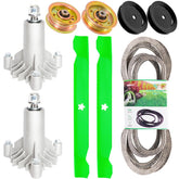 TENGMUJX front packaging showing full 42" deck rebuild kit and convenience
