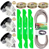 TENGMUJX front packaging showing full 50-inch deck kit and organized components