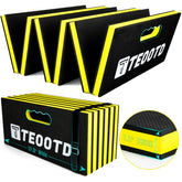 TEOOTD front view showing full unfolded kneeling pad for coverage and comfort