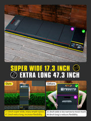 TEOOTD textured surface detail providing anti-slip stability and balance