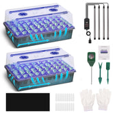 Terronix front packaging showing complete indoor seed starter benefits